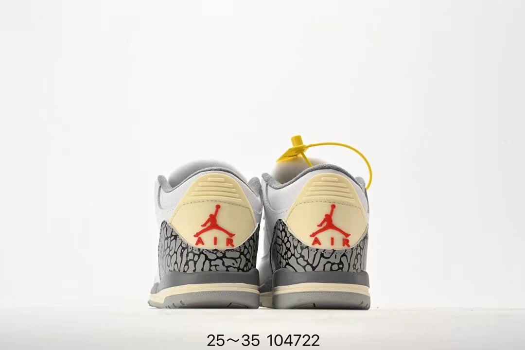 Joe 3" white, cream"
