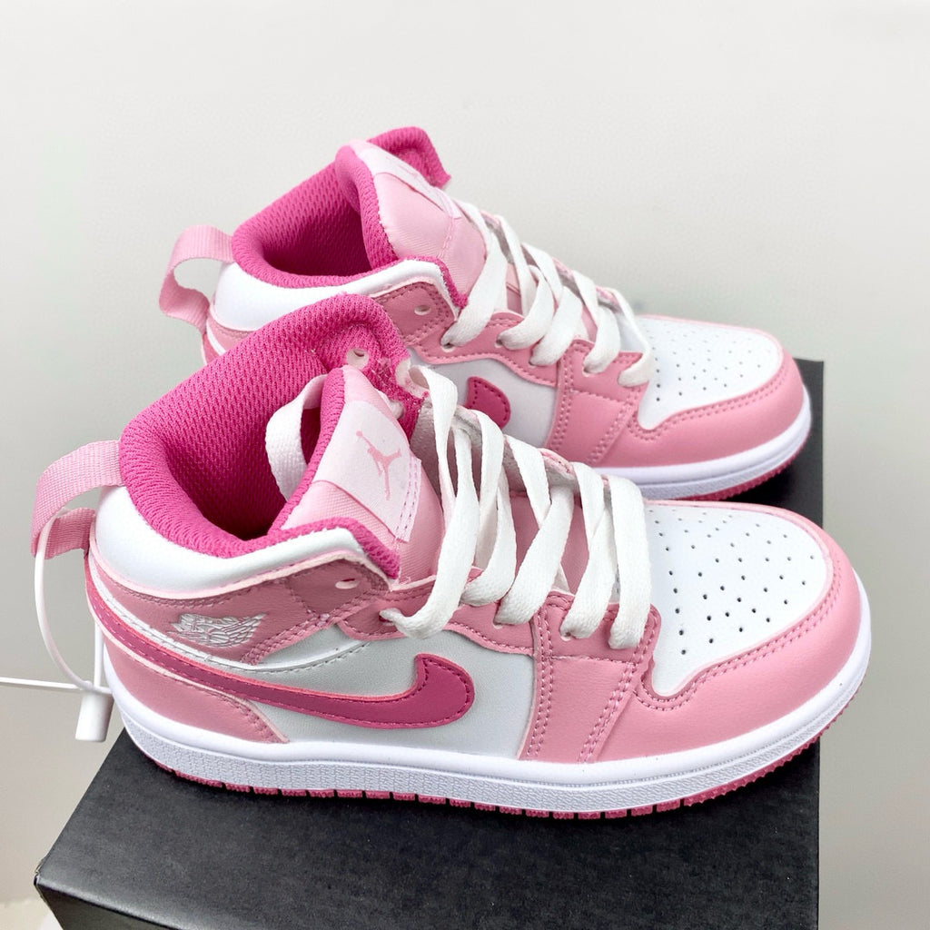 Joe 1 new color children's shoes" white, pink"