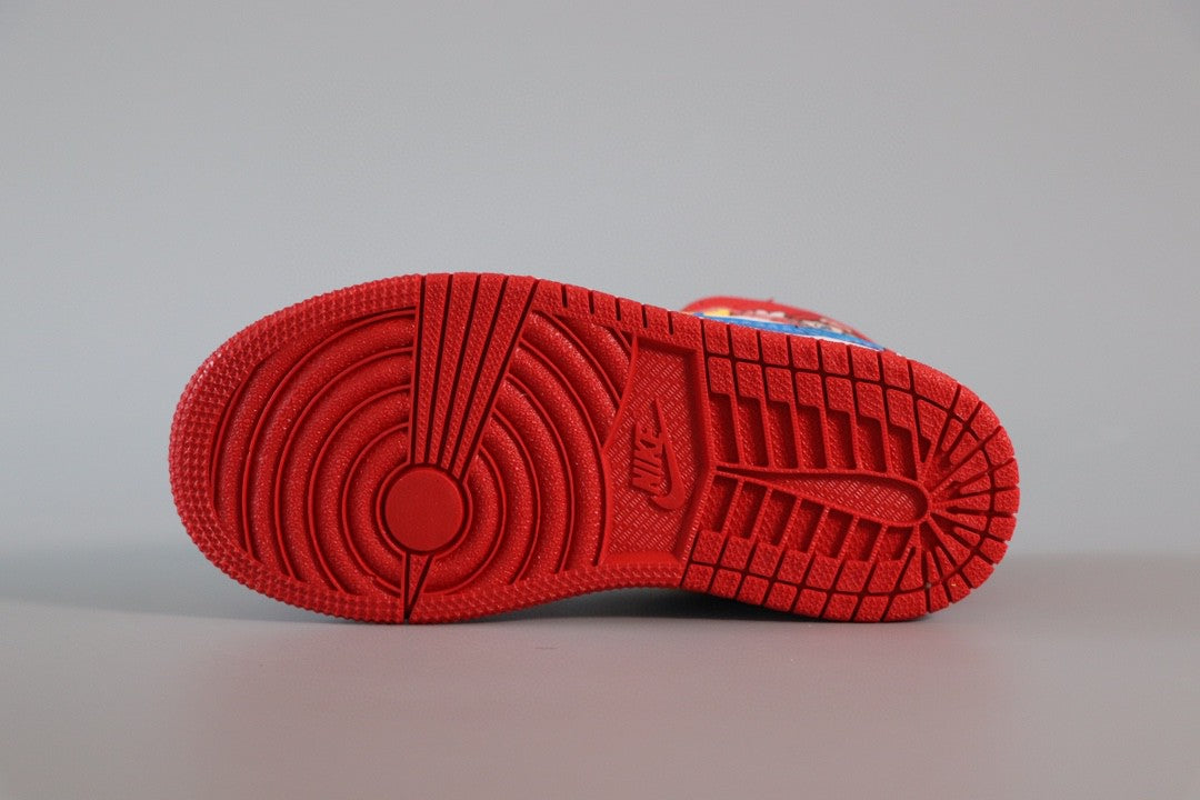 Jordan Air Jordan 1 Super Mario" red"