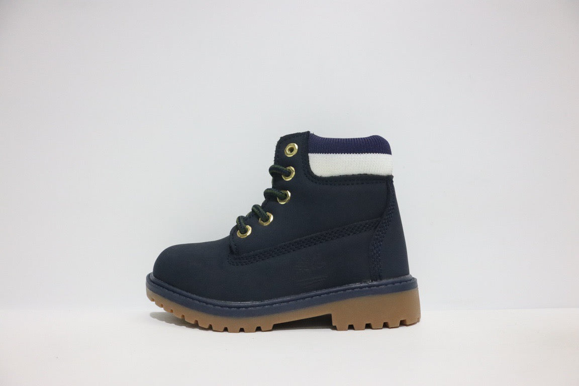 Timberland knitted children's work boots" Navy"