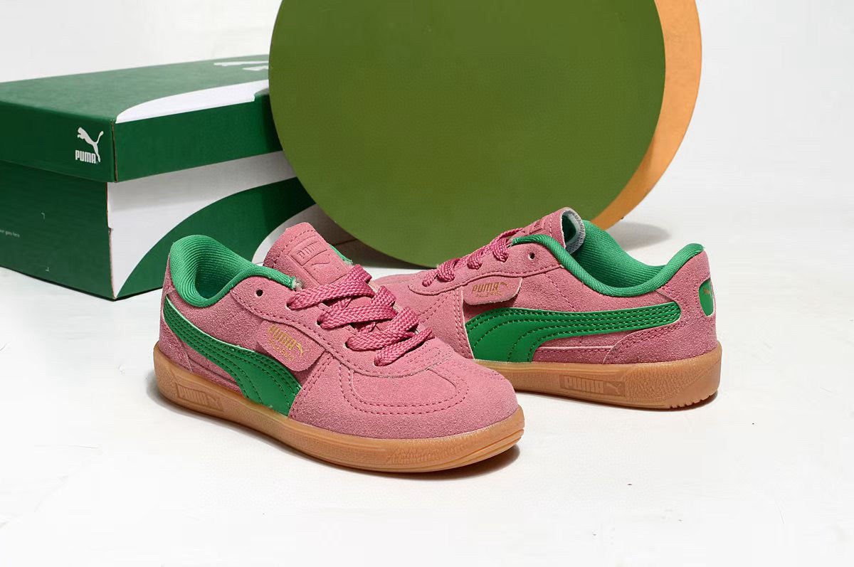 Puma Dexter joint casual children's sneakers "dark pink"
