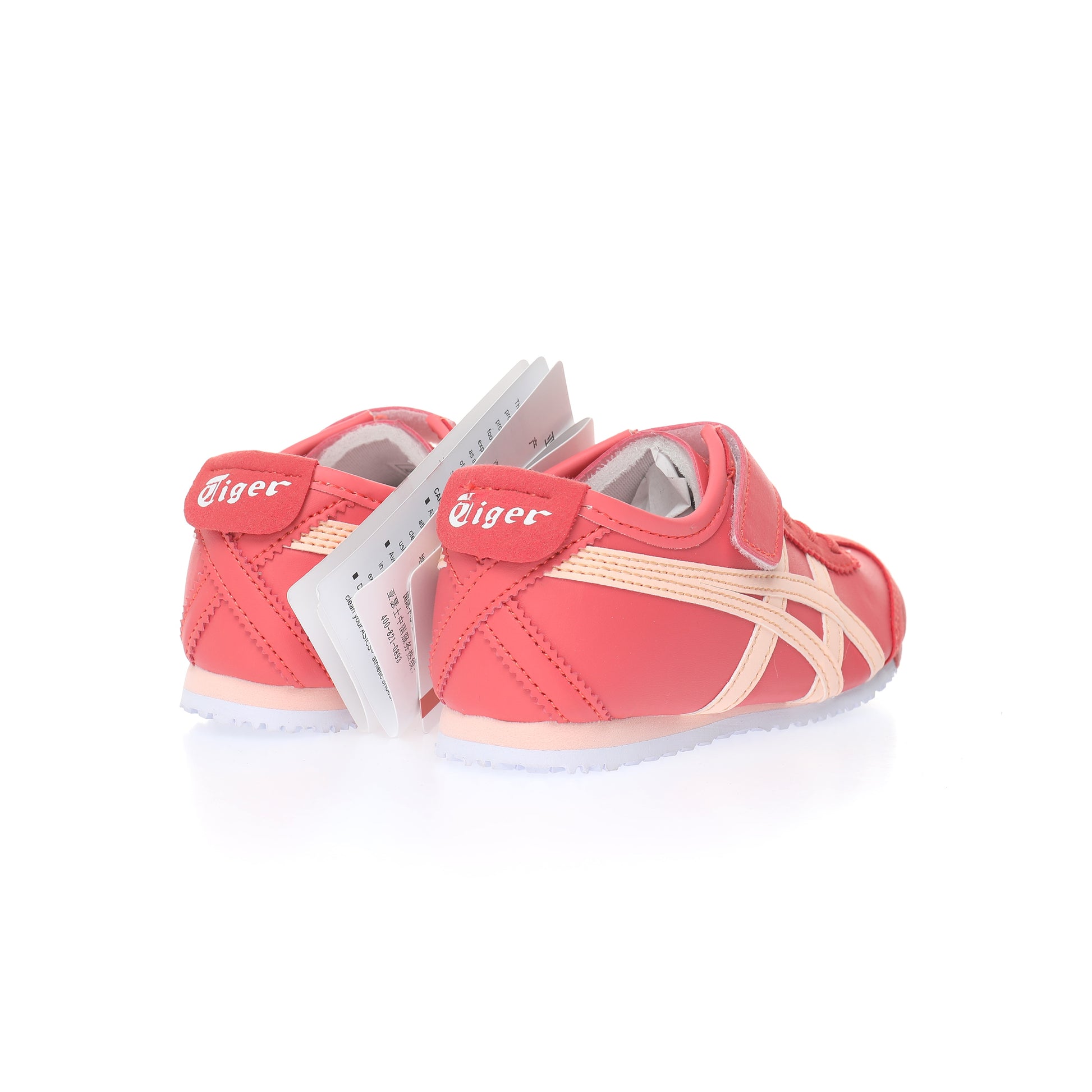 Asics Tiger" red, cream"