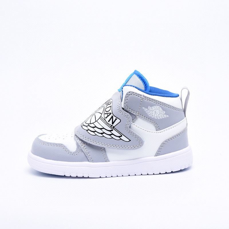 Jordan Wings Kids Shoes" white, gray"
