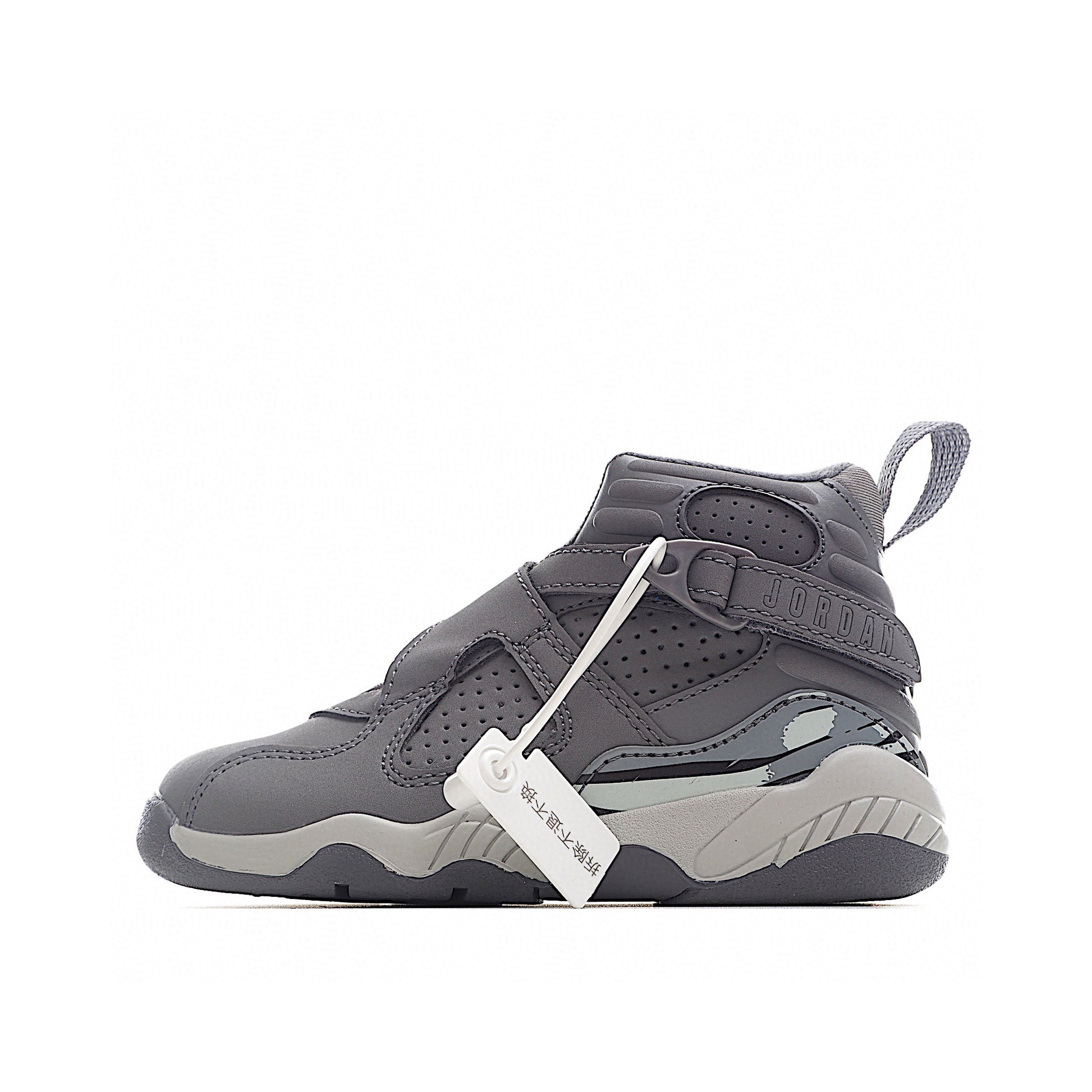 Joe 8 children's shoes sports shoes AJ-8 basketball shoes" gray"