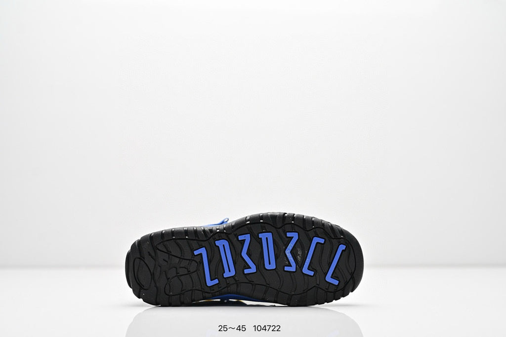 Joe 11 high-top high-quality children's shoes" basketball" blue"