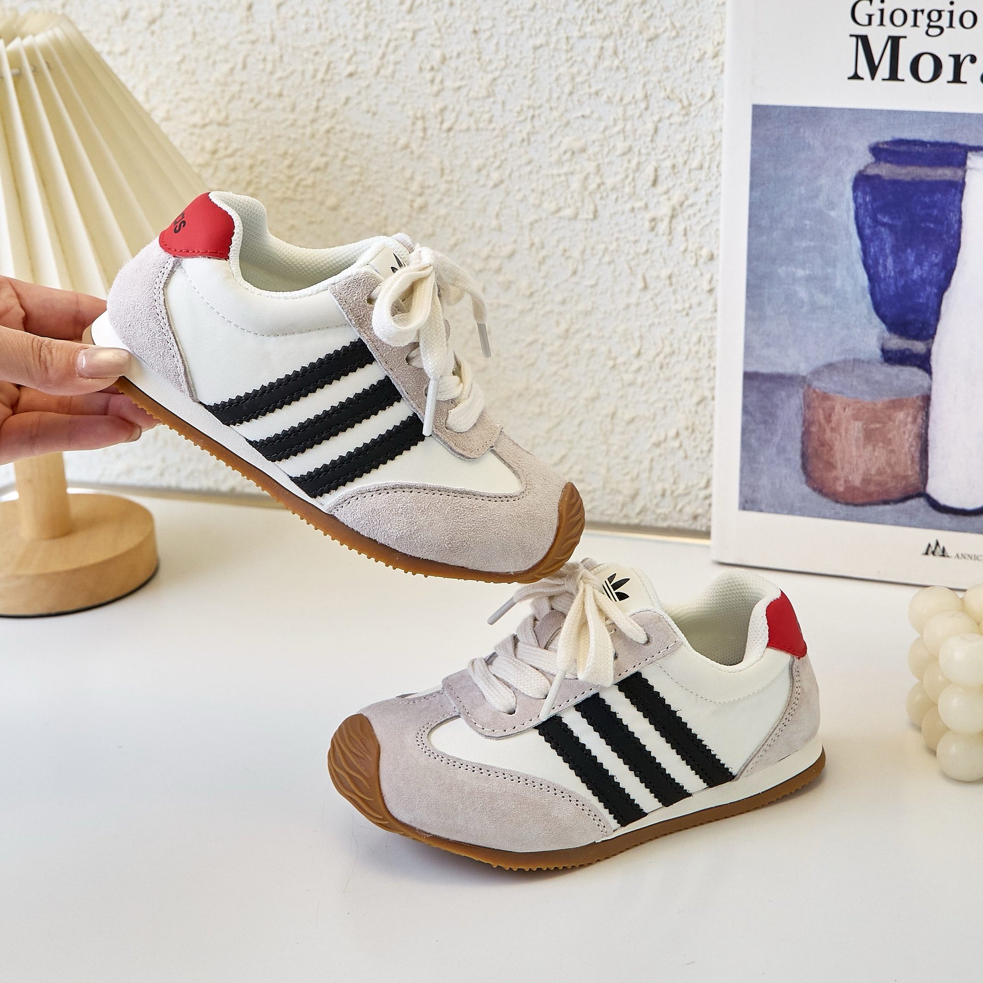Adidas Agande training shoes" white, gray"