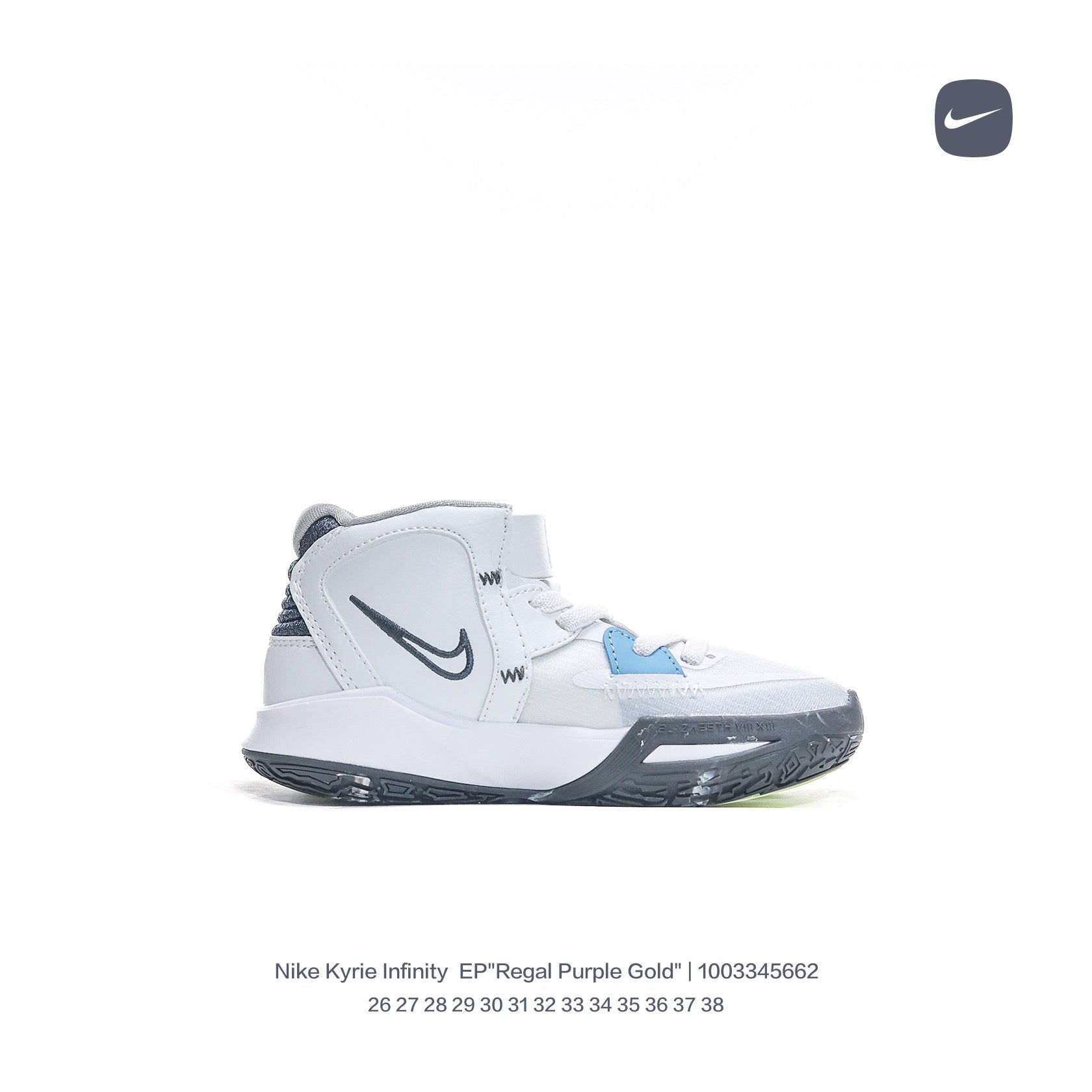 Nike Irving 8 basketball shoes" white"
