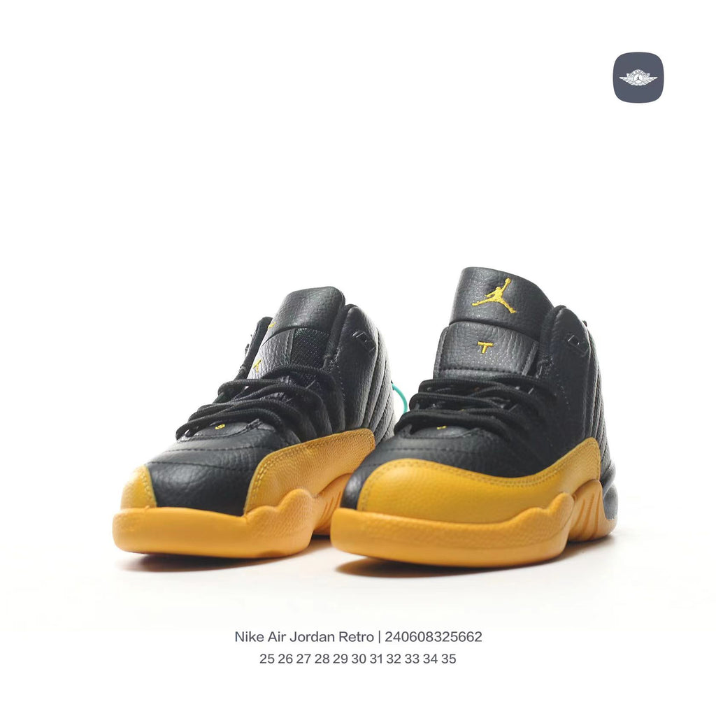 Joe 12 children's shoes" black, yellow"