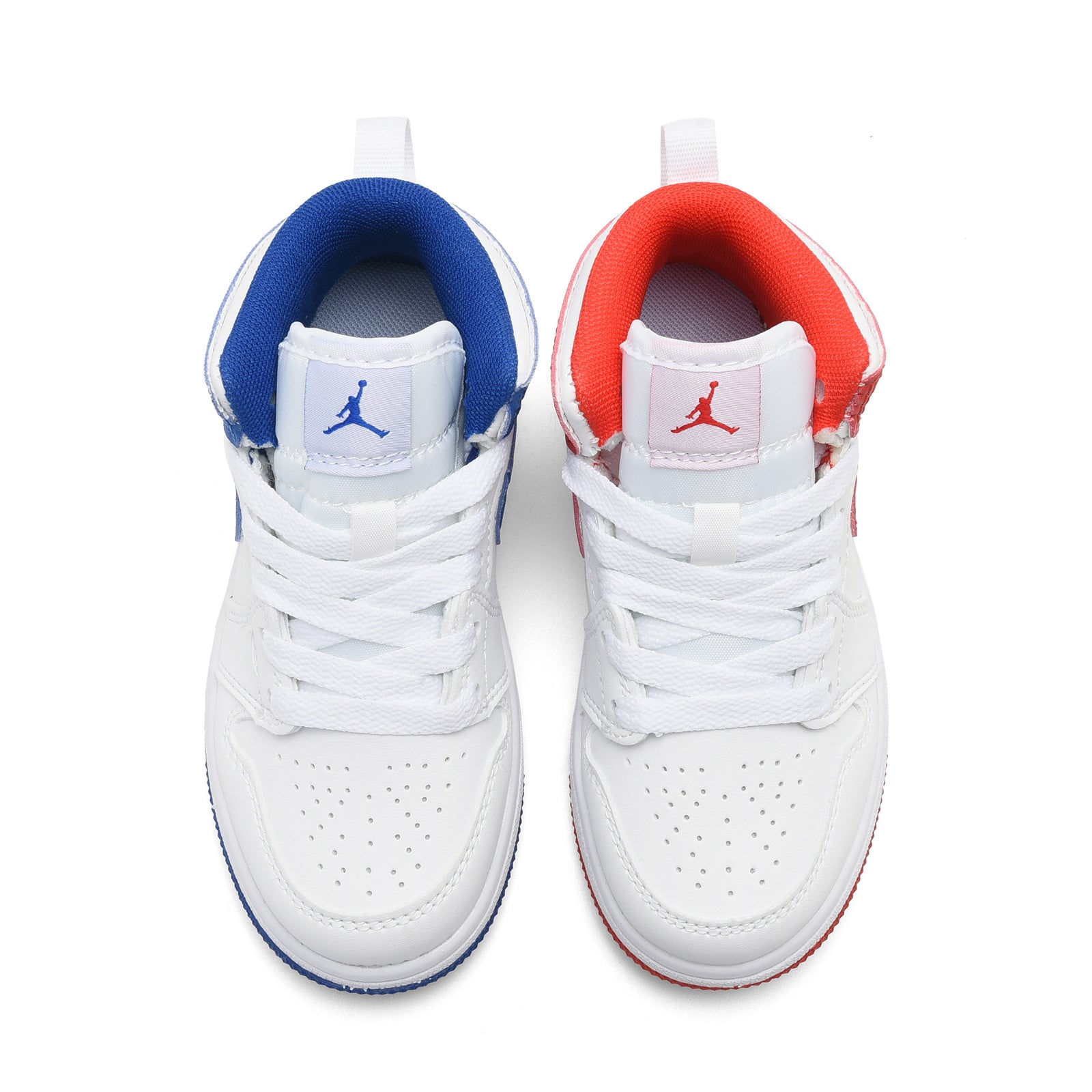 AJ-127" white, red"