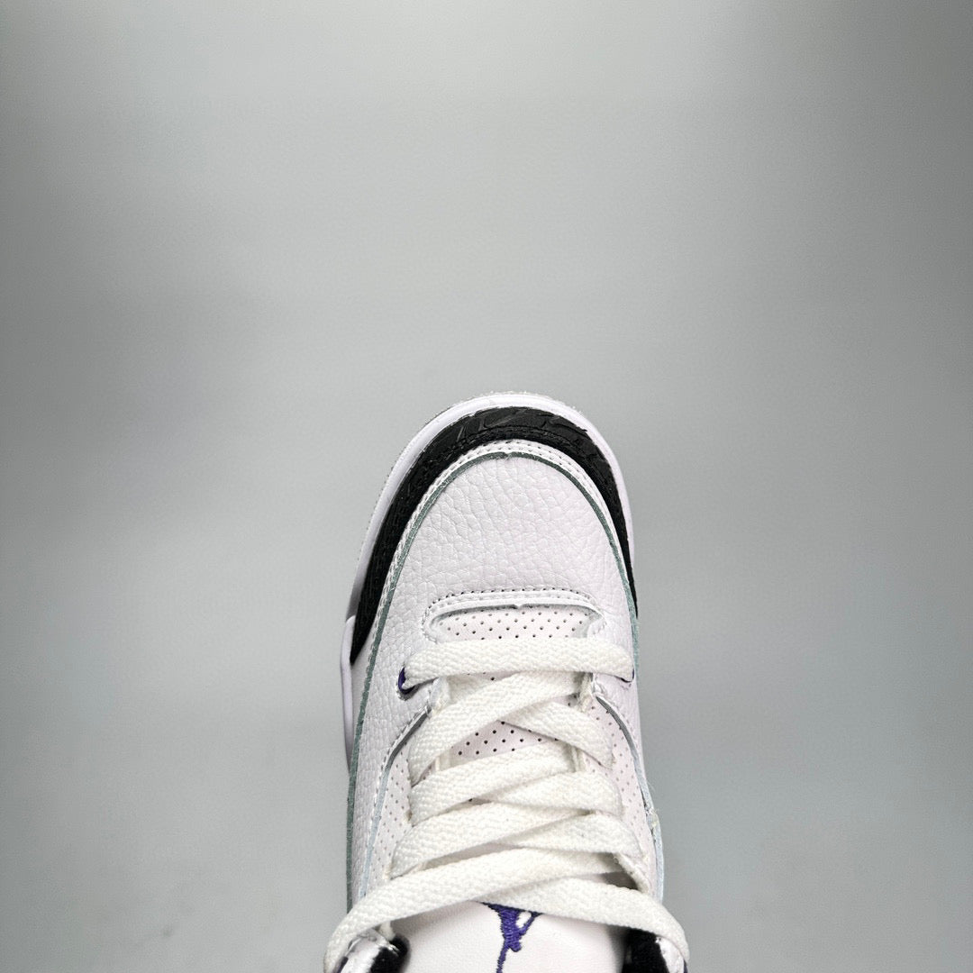 Jordan 3 children's shoes" white, black, blue"