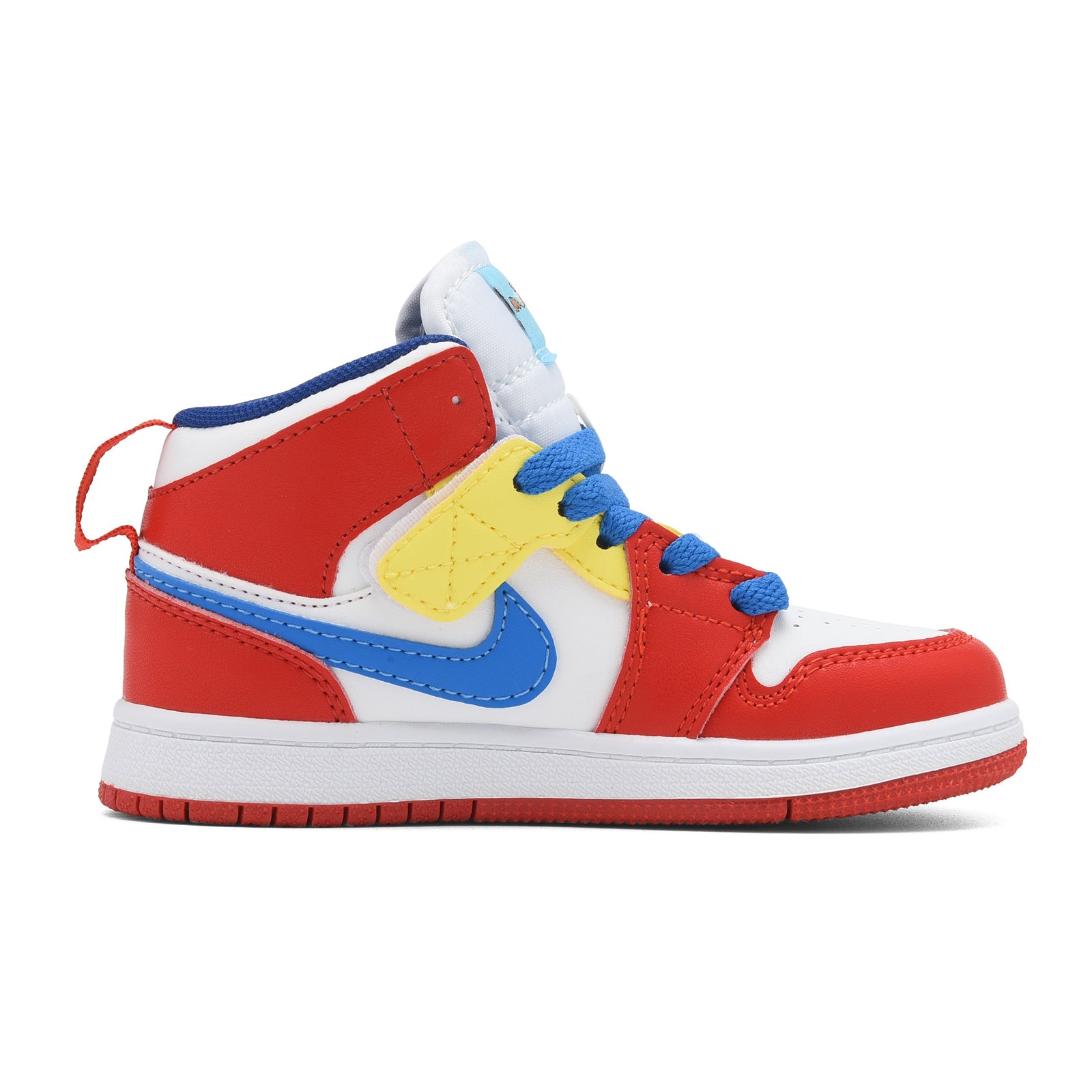 AJ-127" white, red"