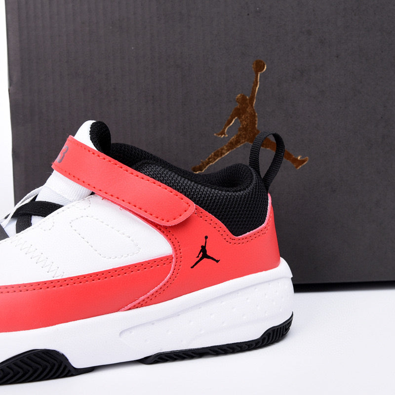 Jordan 3 blue sneakers 607" white, red"