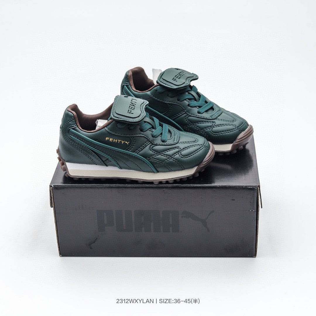 PUMA Avanti children's shoes" deep forest green"