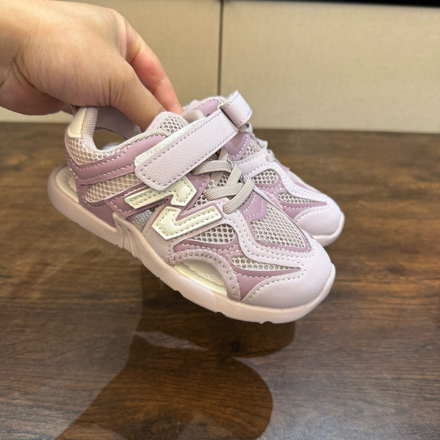 Miumiu co-branded river sandals "ight purple"