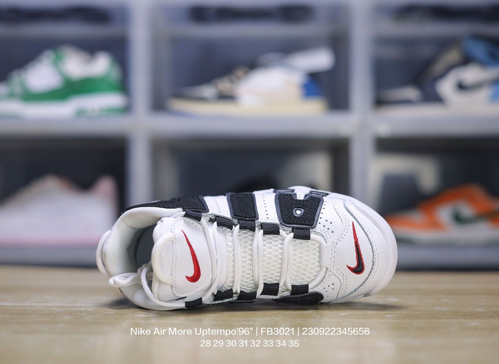 Nike Pippen Air Cushion" white, black"
