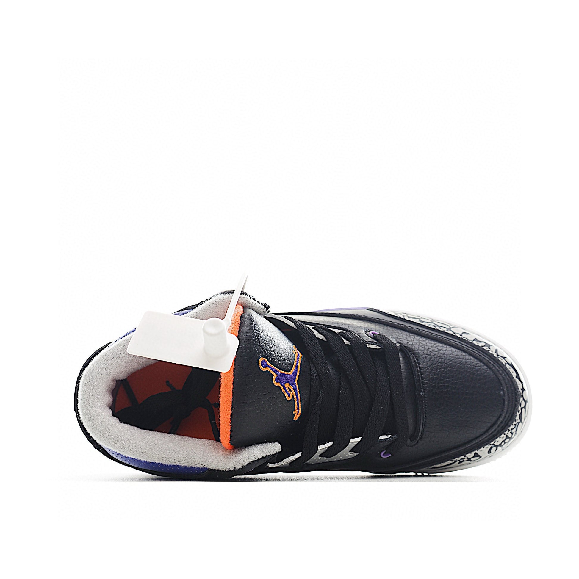 Joe 3 air cushion bottom children's shoes" white, black, purple, blue"