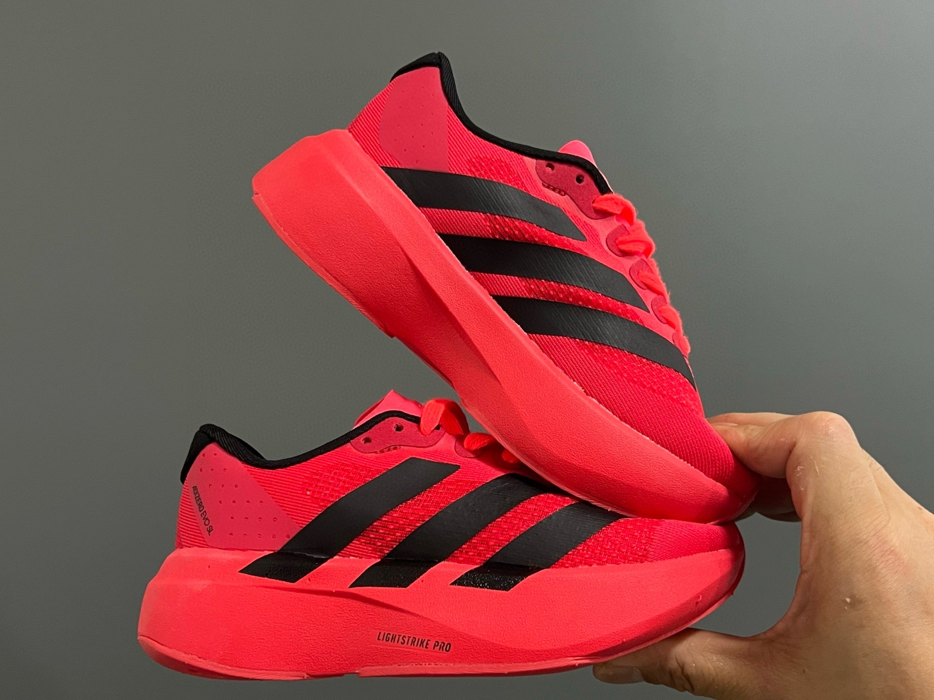 Adidas ADIZERO ADIOS PRO EVO 1" red ,& black"