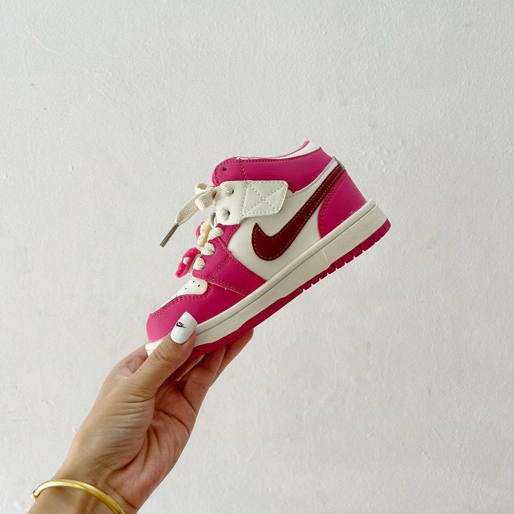 Joe 1 co-branded mid-cut children's "pink"