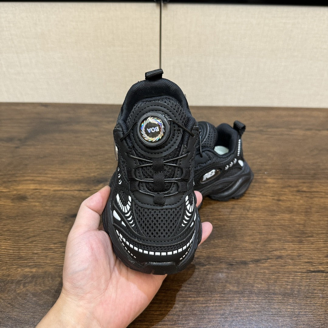 NB New Balance Retro Daddy Style Casual Sports Running Shoes" black"