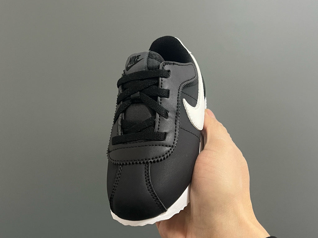 Nike Forrest Gump Classic Velcro Kids Shoes" black"