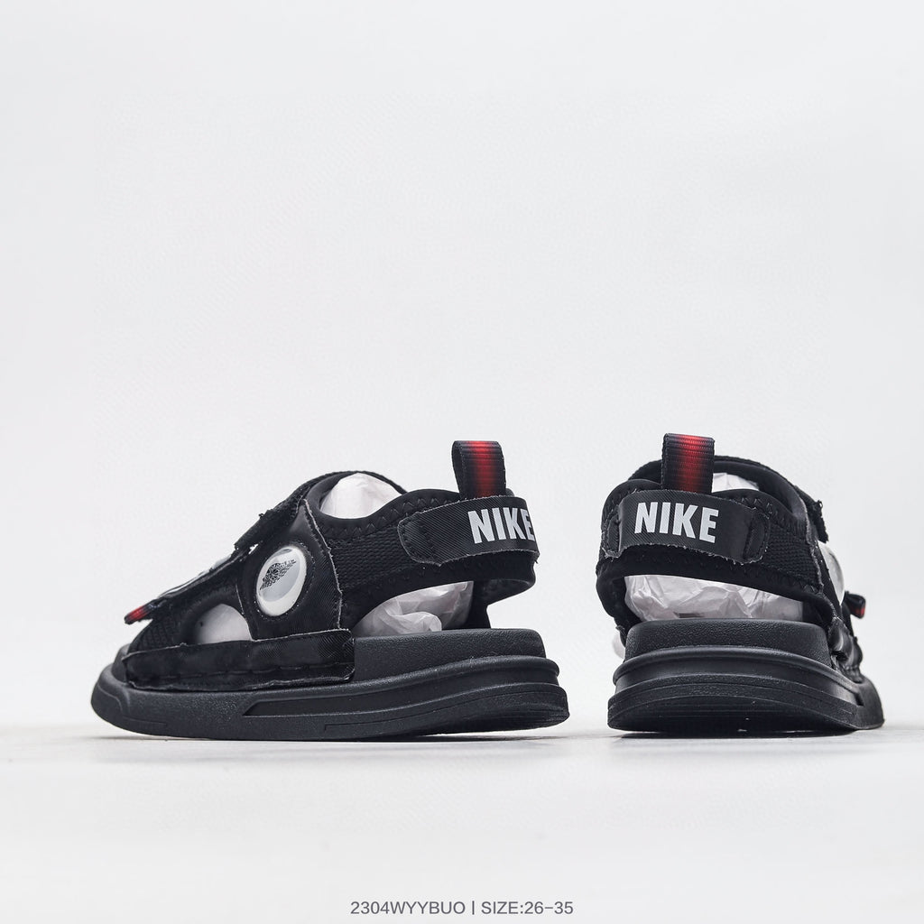 Nike co-branded Jordan children's shoes" black"