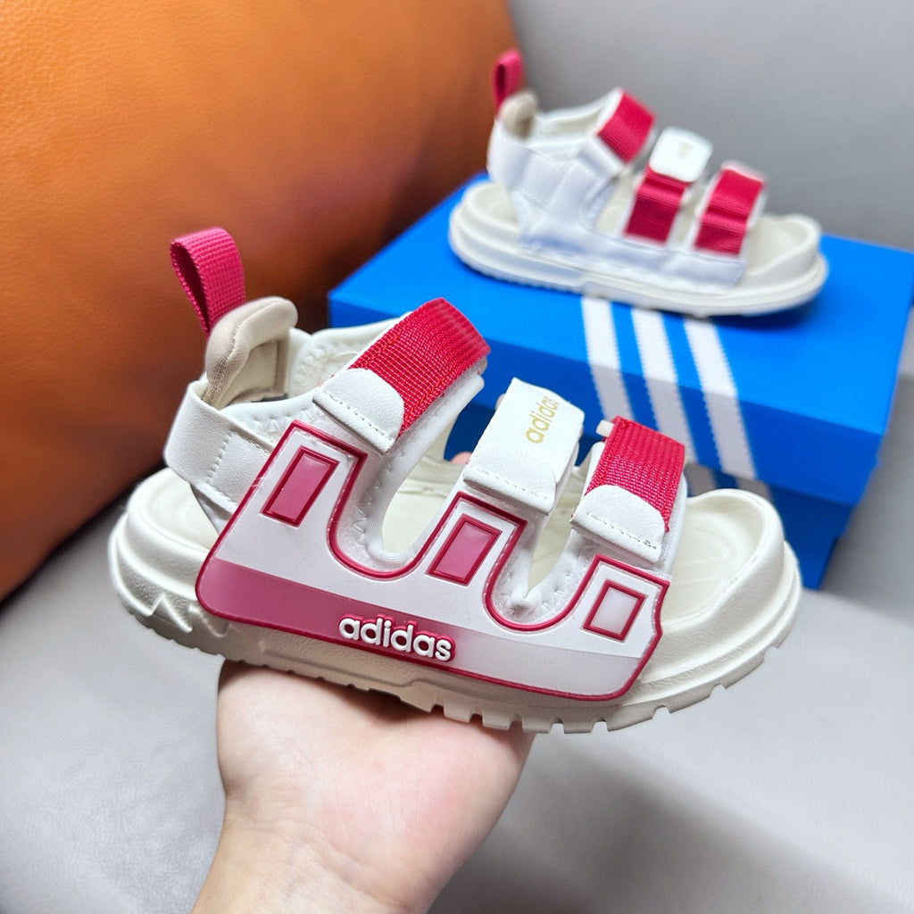 Adidas Macaron Candy Children's Beach Sandals" pink"