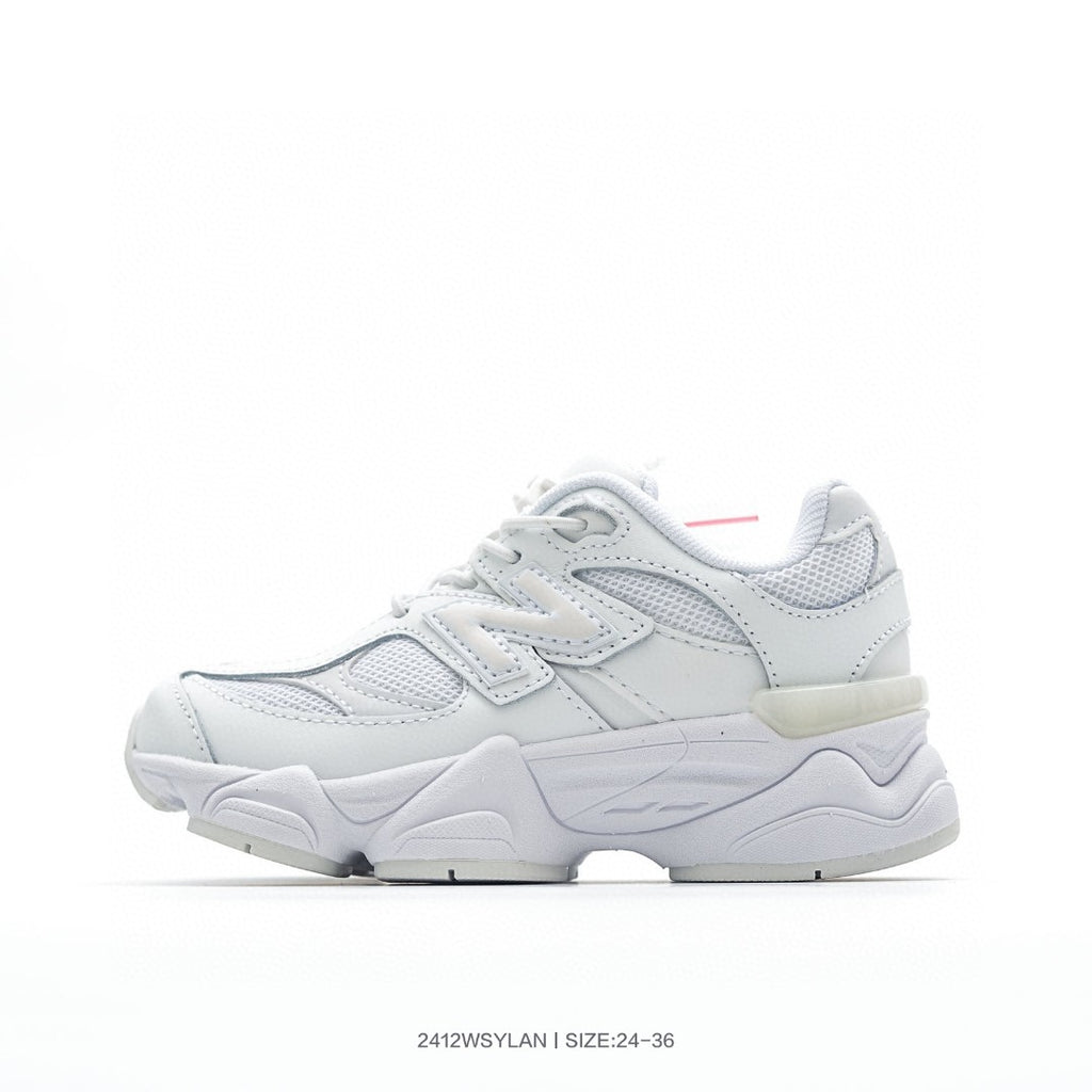 New Balance 9060 series retro versatile dad style elephant" white"