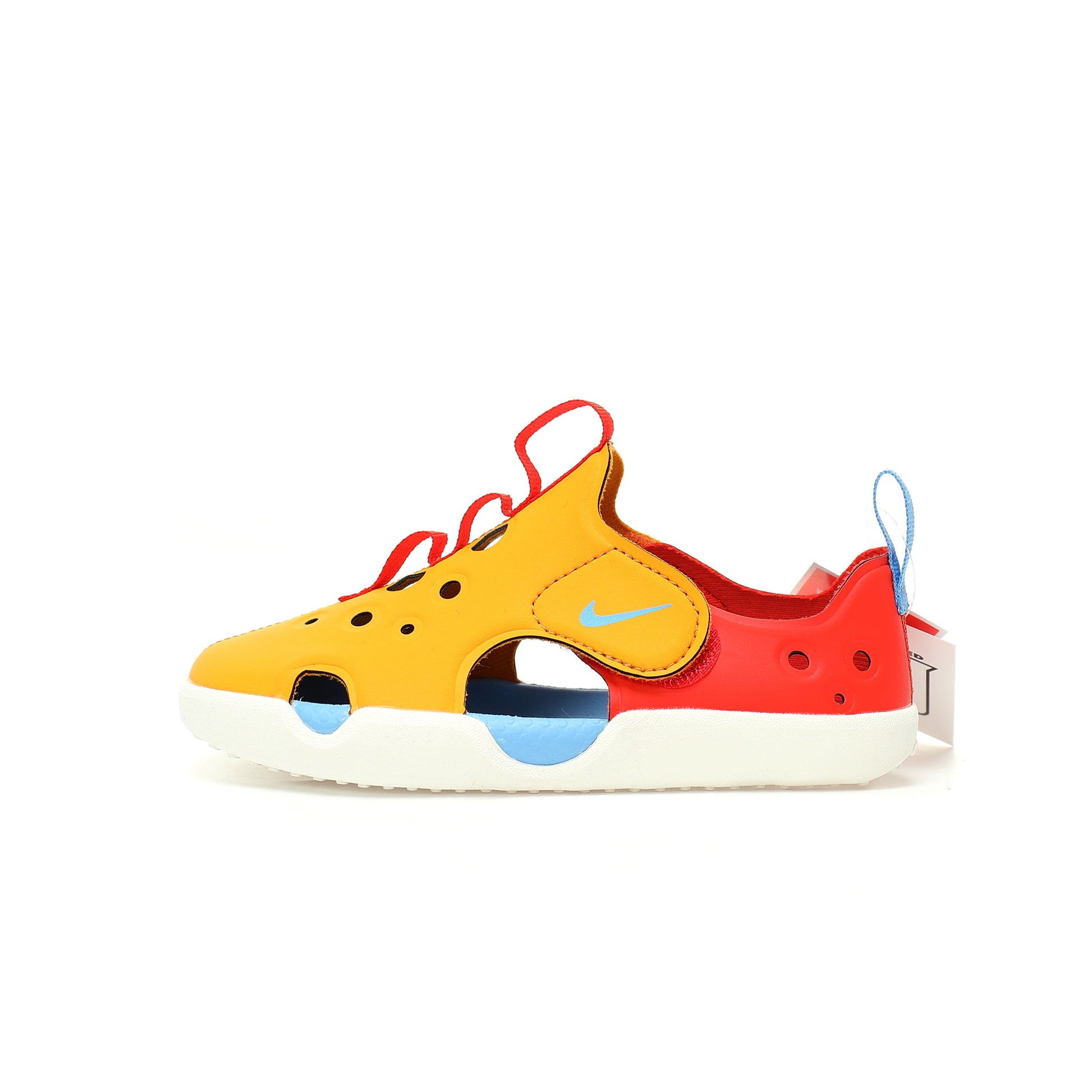 NK new SUNRAY PROTECT 4th generation children's beach hollow sandals" orange, yellow"