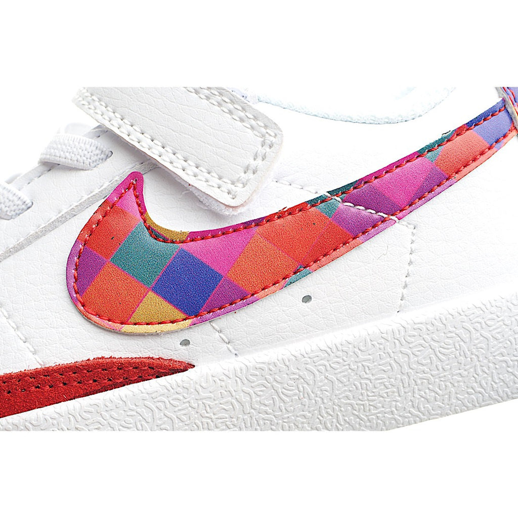 Trail Blazers Velcro Low-Top Kids Sneakers" white"
