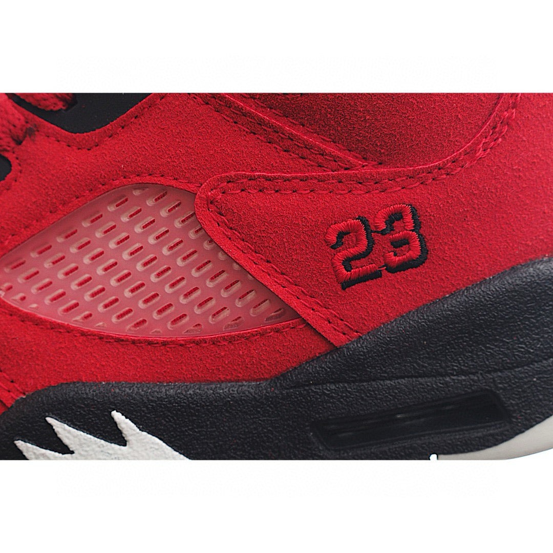 Jordan 5 children's shoes" red"