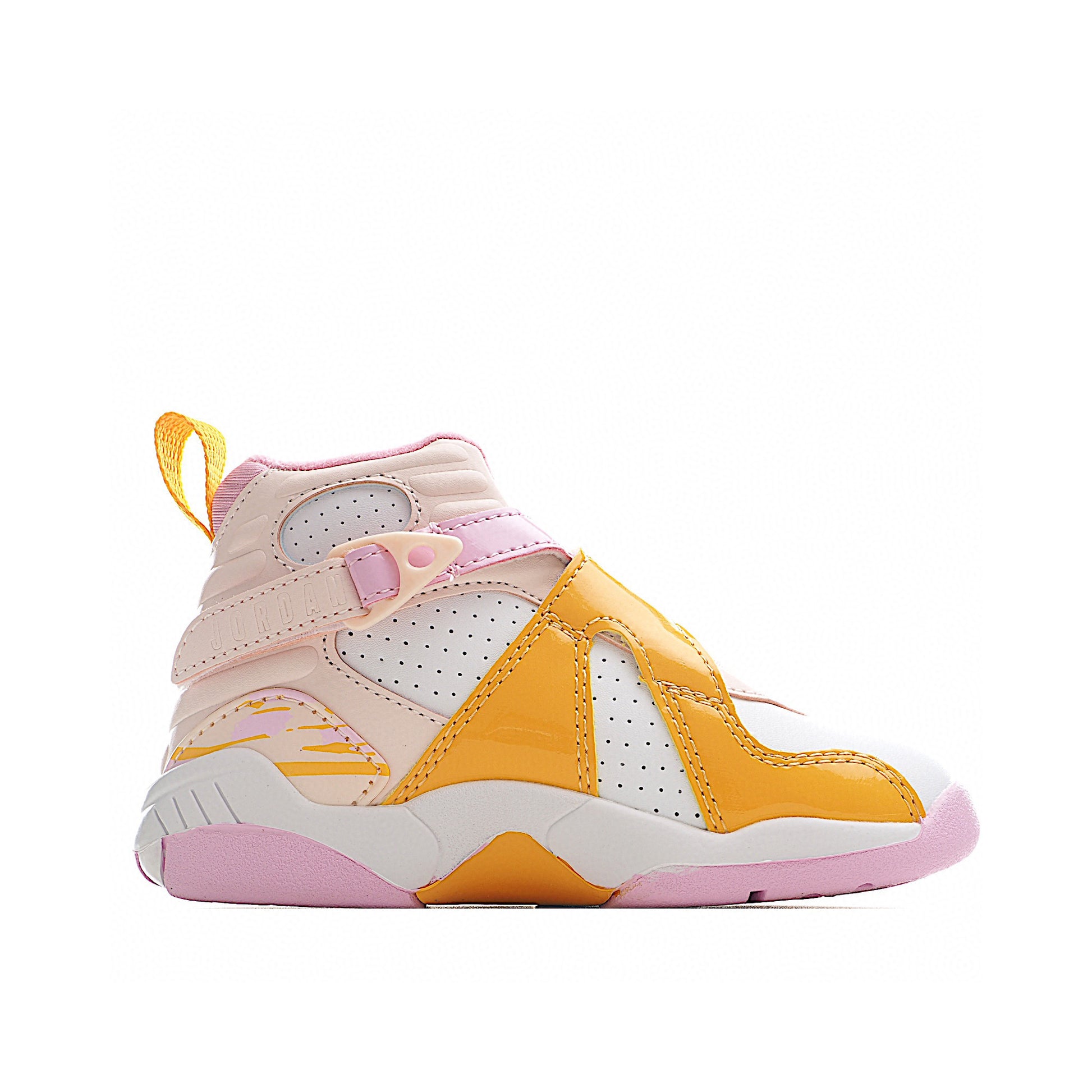 Joe 8 children's shoes sports shoes AJ-8 basketball shoes" white, pink, peach"