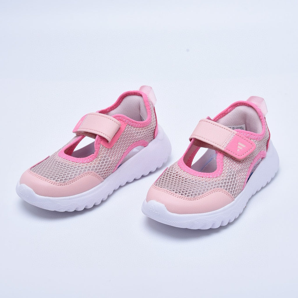 Adidas mesh single buckle sandals "Pink"