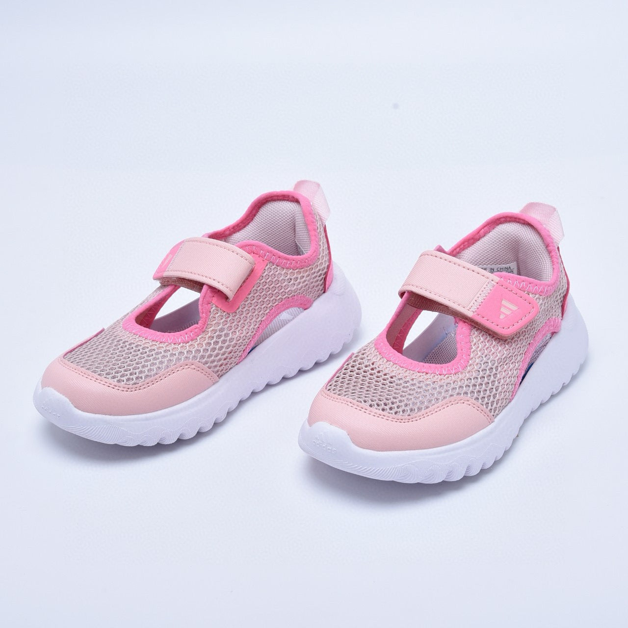 Adidas mesh single buckle sandals "Pink"