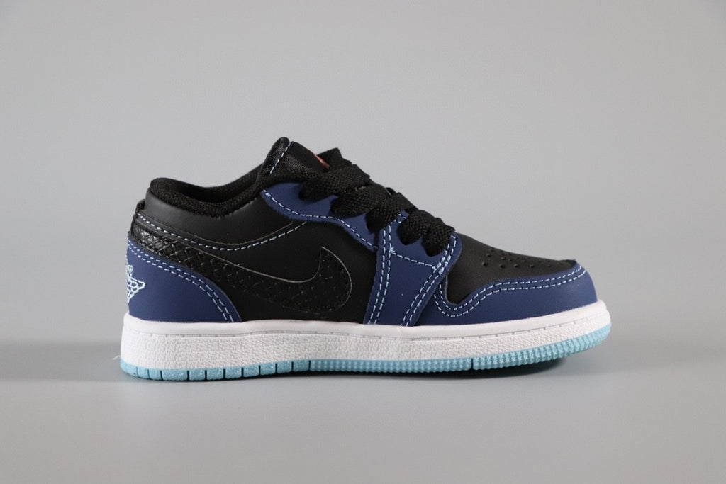 Jordan 1 Classic Kids Shoes" black, navy"