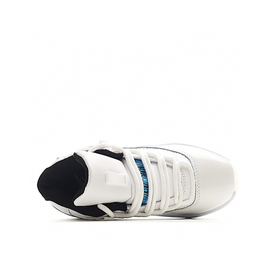 The classic AJ11 is back, mid-top" white"