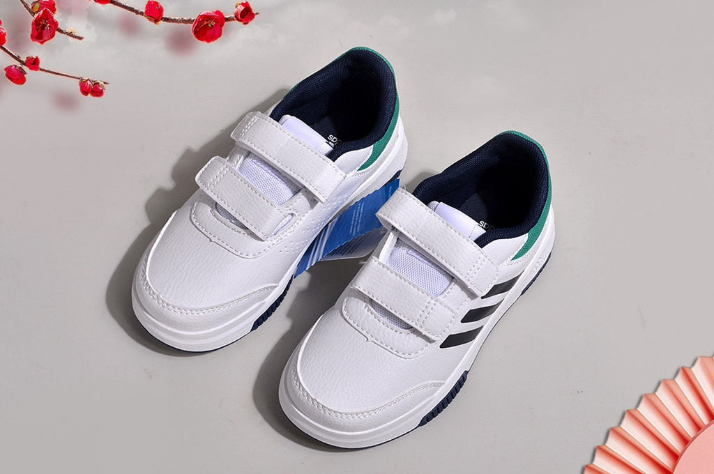 Adidas Velcro Sneakers" white, green"