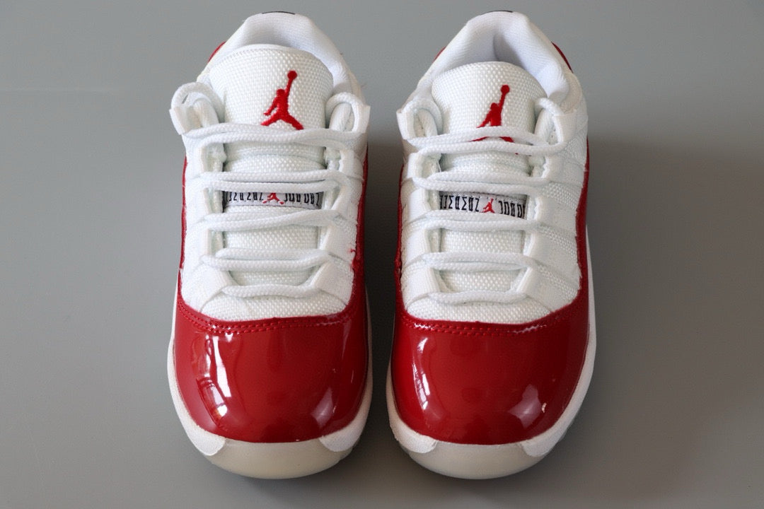 Joe 11 low-top children's shoes" red, white"