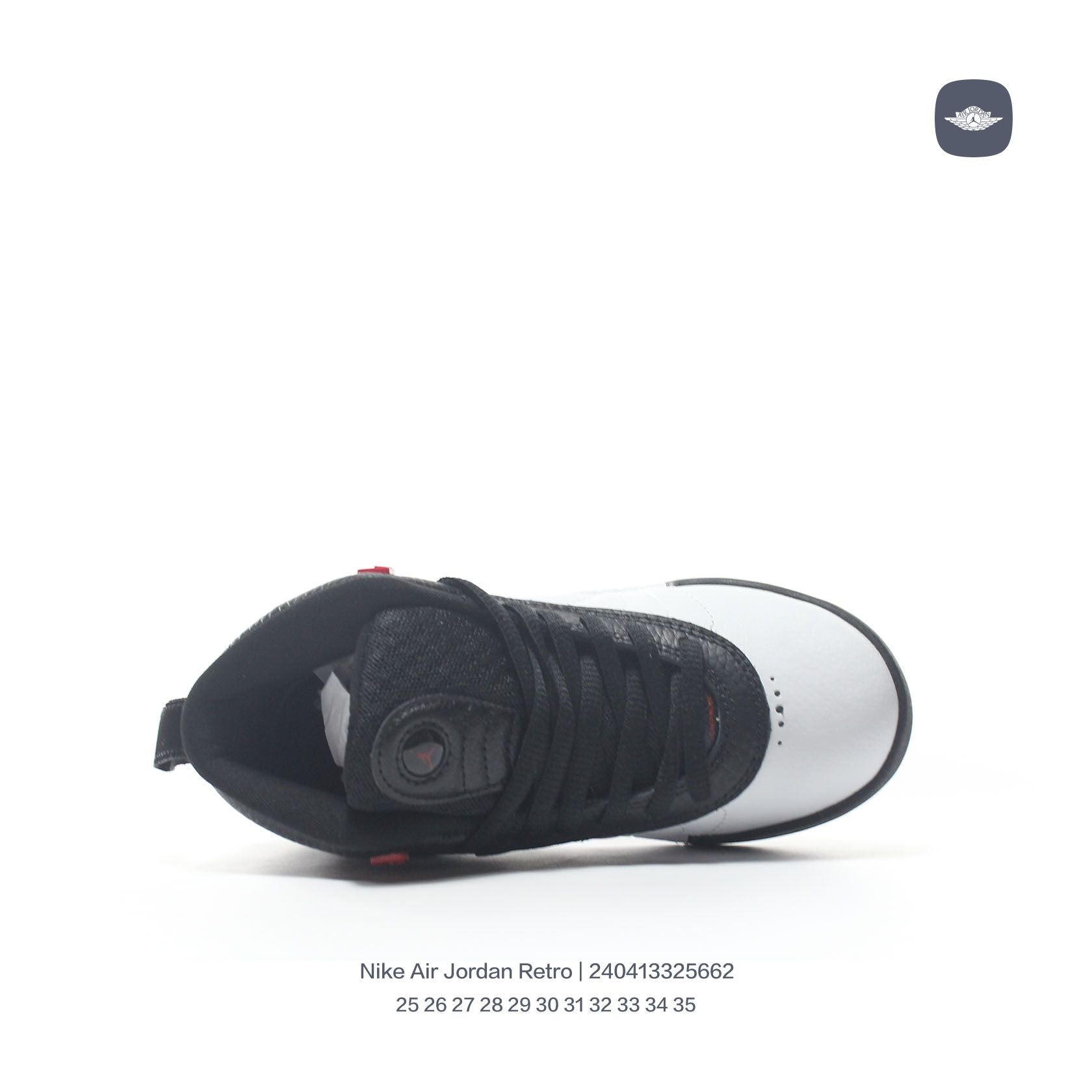 Jordan Retro-combat basketball shoes " black, white"