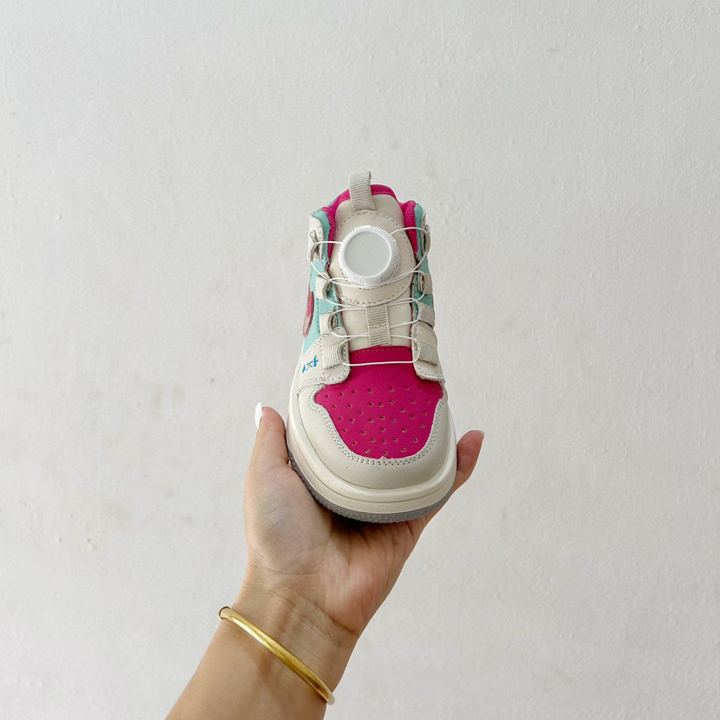 Joe 1 co-branded mid-cut children's " white, several color"