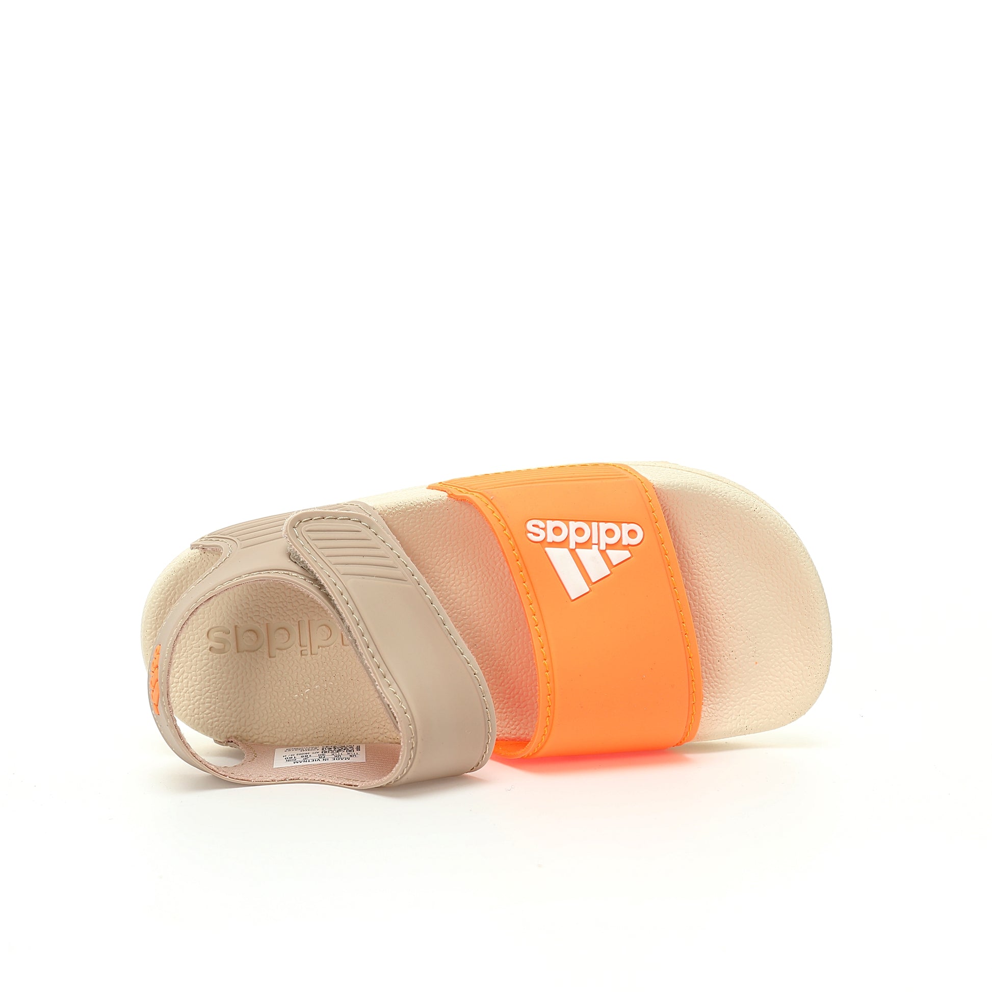 Adidas new open toe "beige, cream, orange"