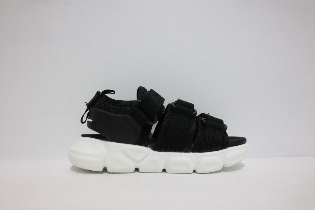 Adidas three velcro sandals "black"