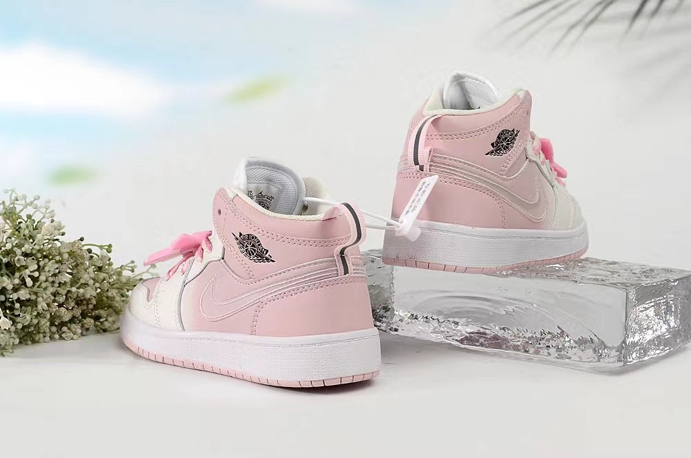 Joe 1AJ1 slip-on shoes for children" white, rose"