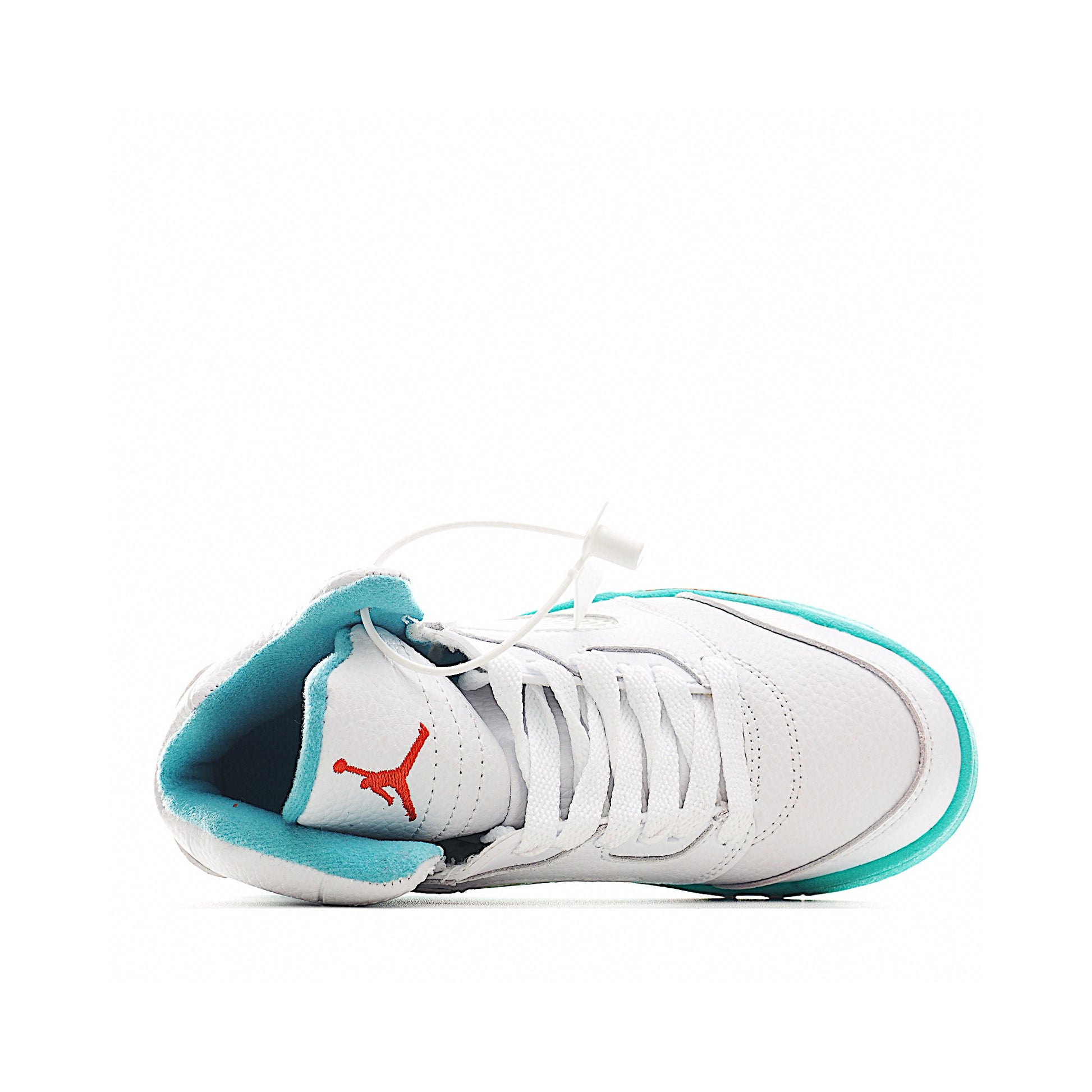 Jordan 5 children's shoes" white, turquoise"