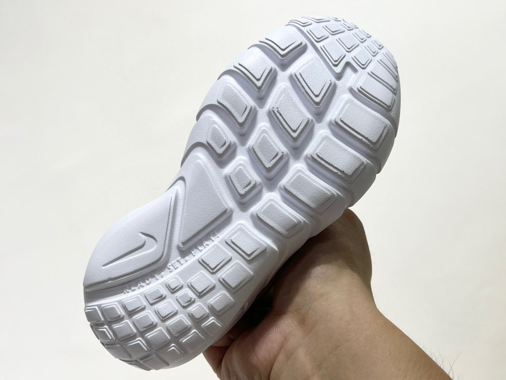 Nike's new barefoot slip" Orange, yellow"