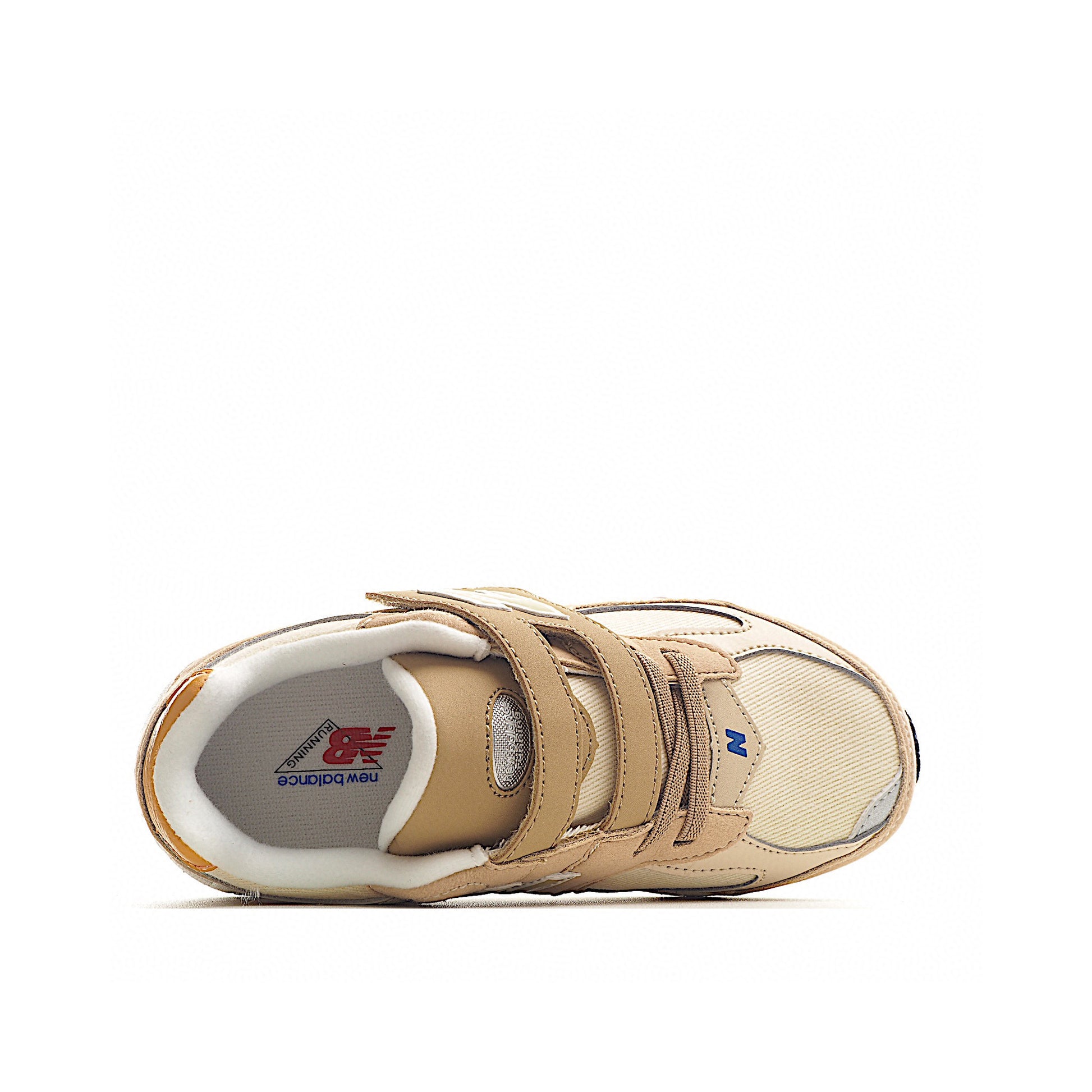 NB327 Rotating Buckle Waffle Gump Children's Shoes"beige"