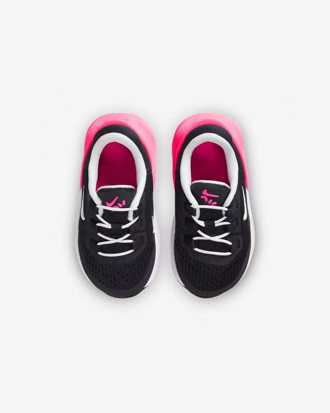 Nike 270 third generation elastic band air cushion children's shoes" black, pink"