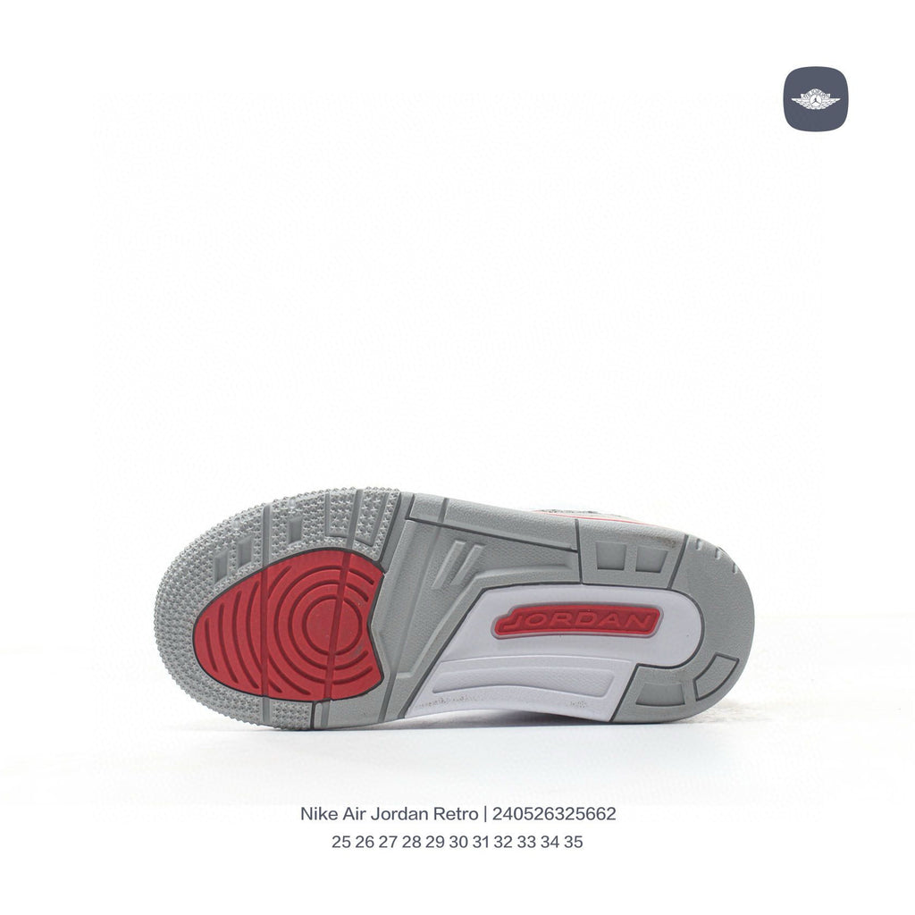 Joe 3" white, red"