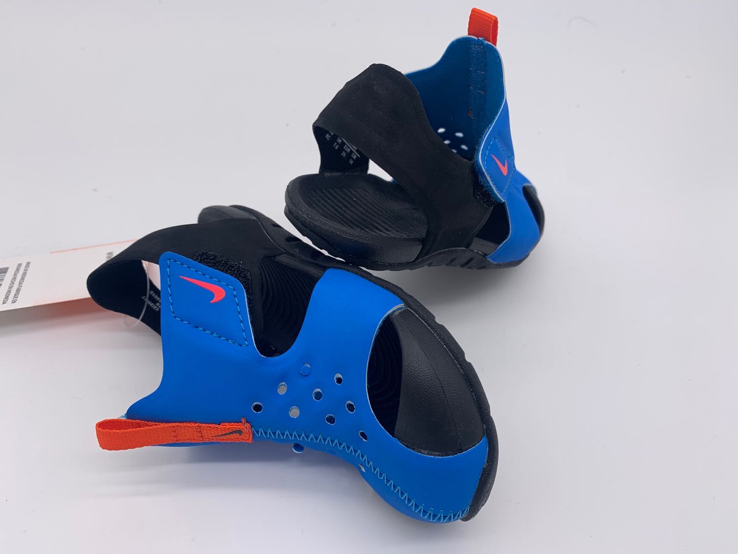 Nike Crocs " blue, orange"