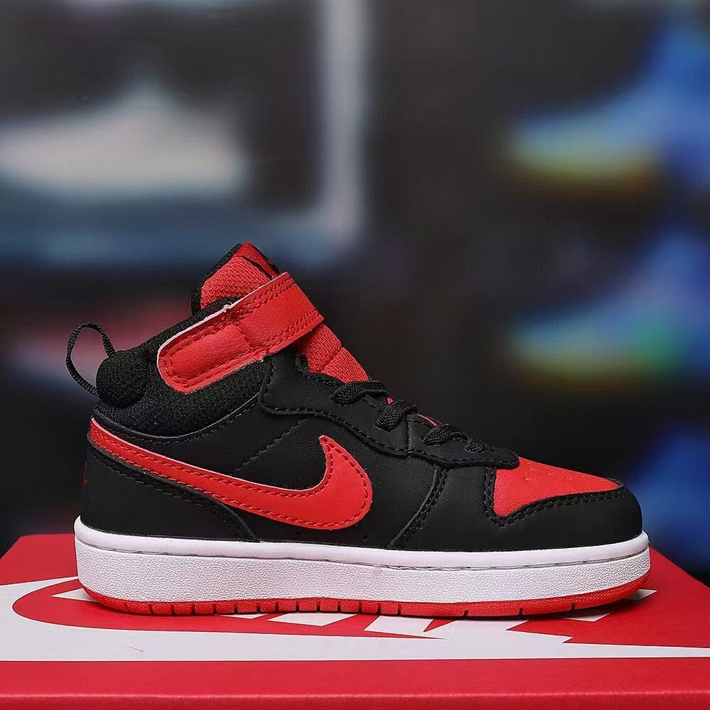 Air Force workwear mid-cut Velcro" black, red"