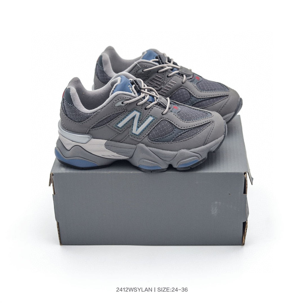 New Balance 9060 series retro versatile dad style elephant" dark gray"